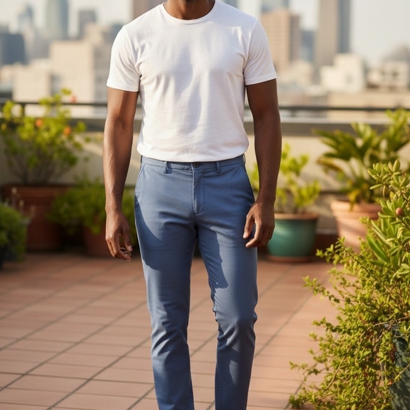 Banana Republic Other - Banana Republic Kentfield Pant – Men’s Tailored Dress Pants Pewter Blue.